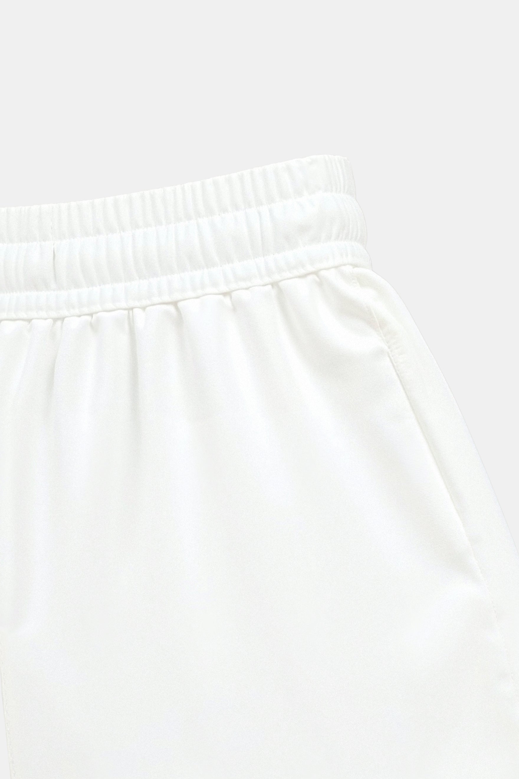 Elastic Waist Loose Drawstring Straight Leg Pants