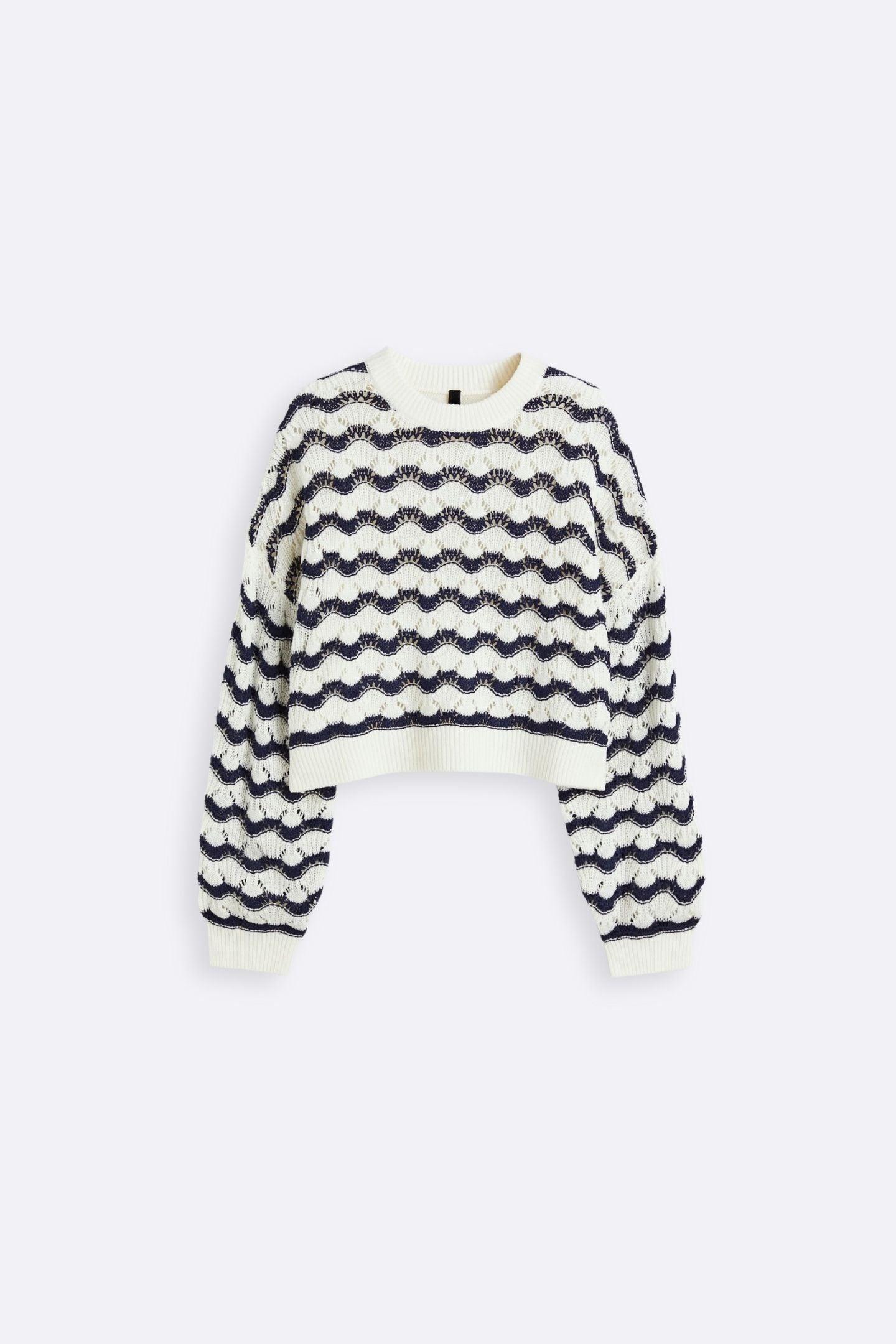 Knitted Dot Unique Sweater