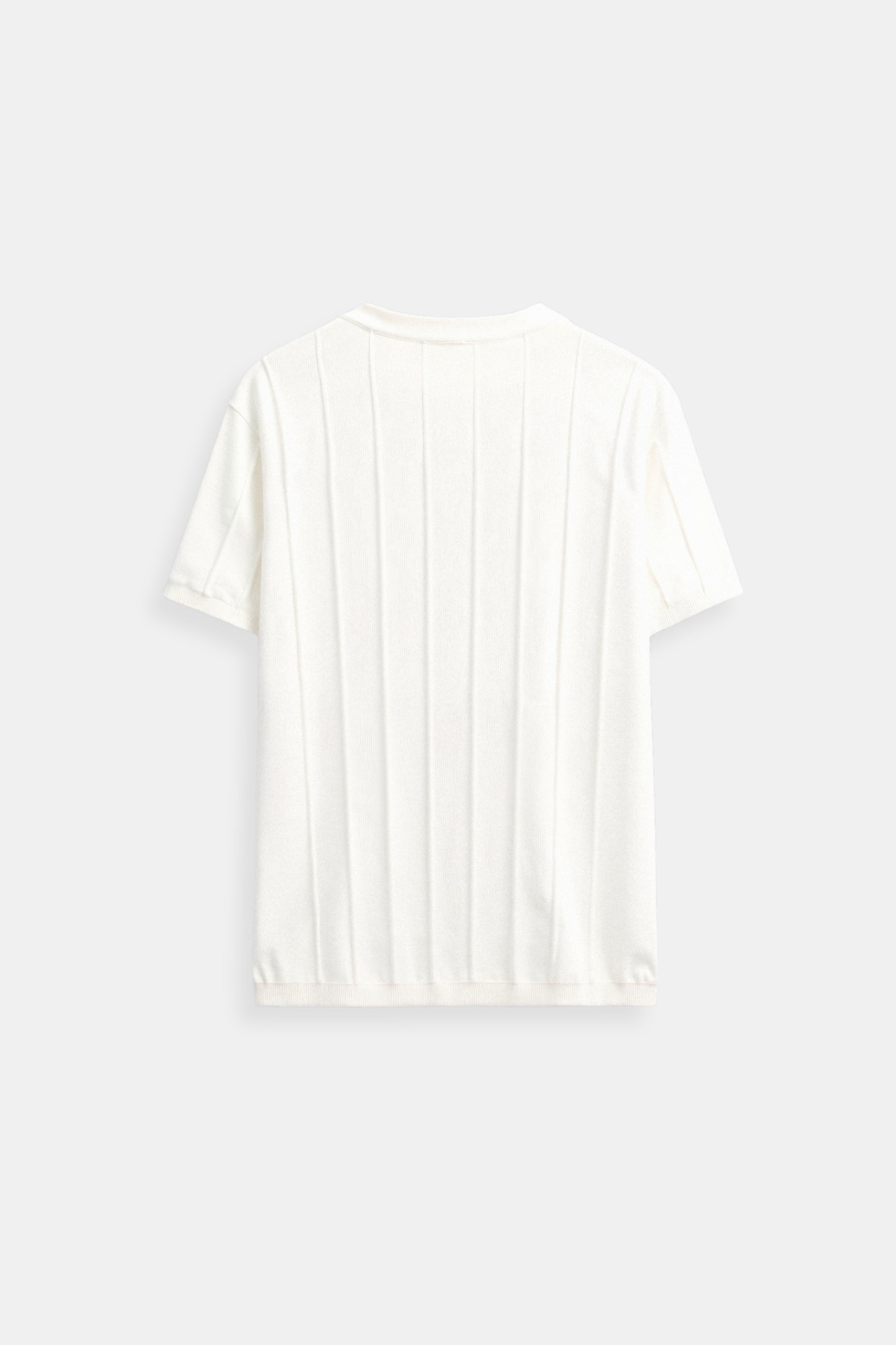 Classic Heavy O-Neck Striped T-Shirt