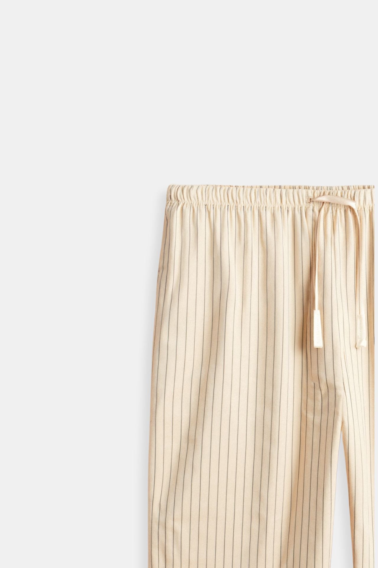 Breathable Solid Drawstring Linen Pants