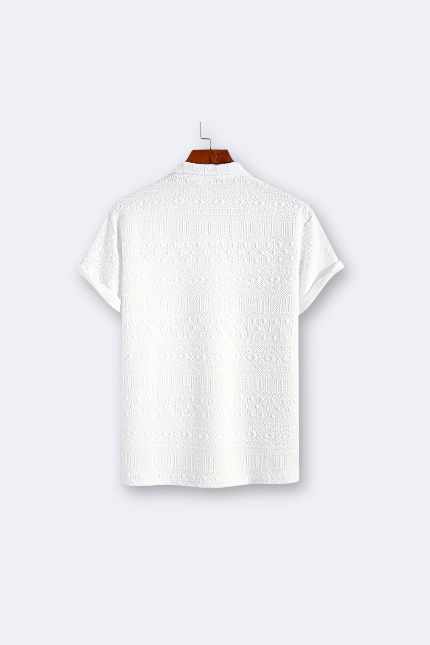 Men's Geometric Graphic Print Golf Polo T-Shirt