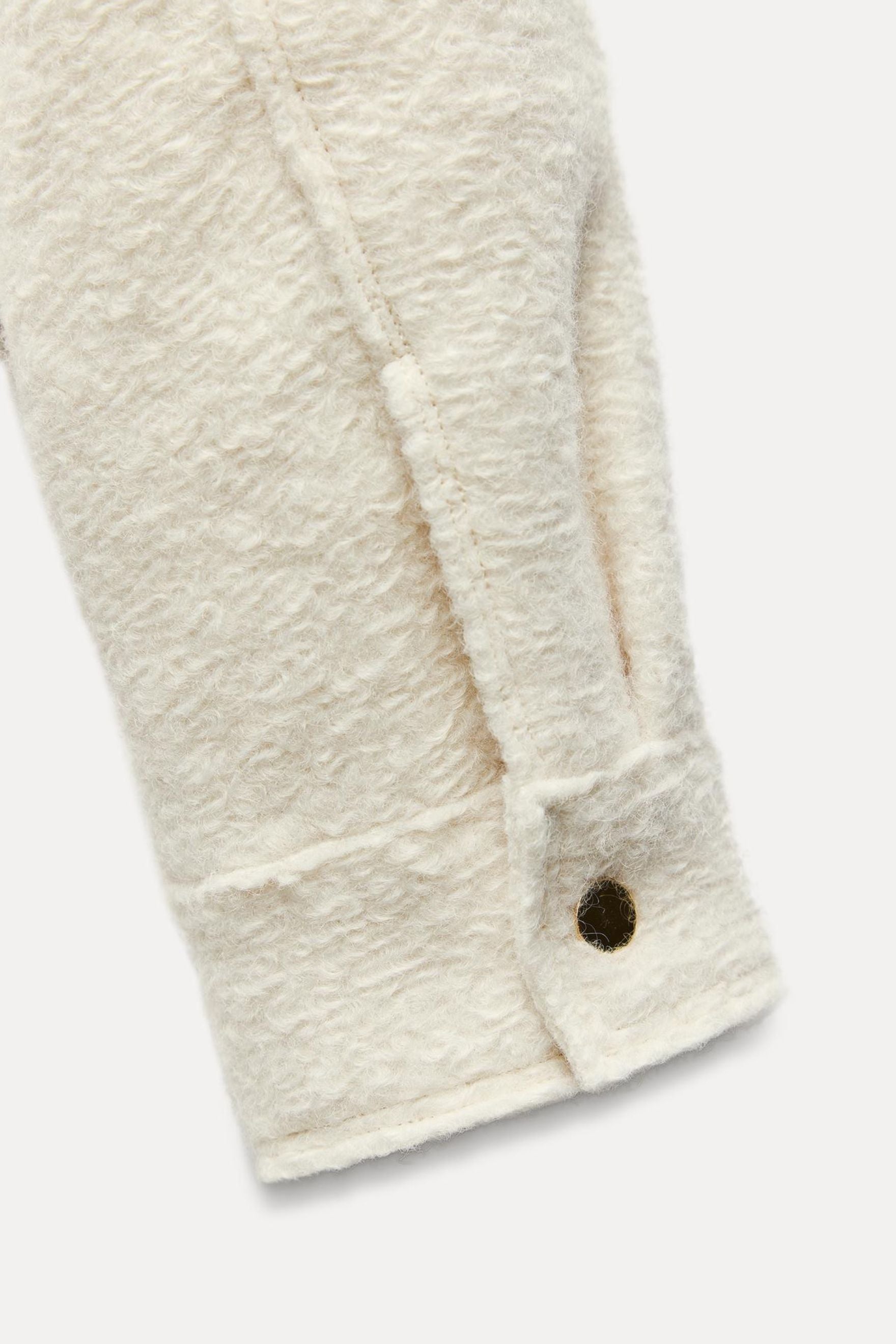 Buckle Pockets Polo Elegant Jacket