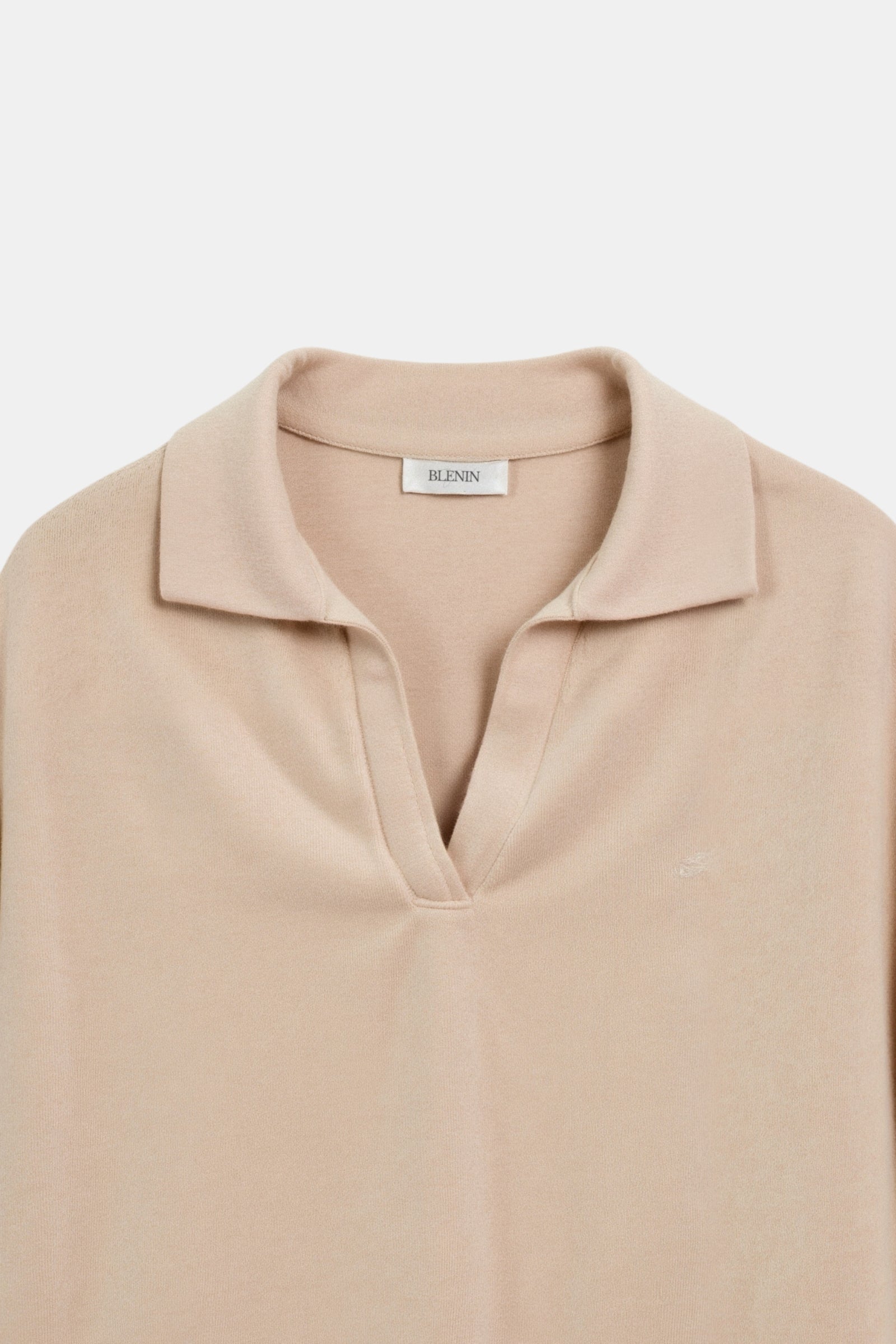 Casual Long Sleeve Pullover Polo Sweater