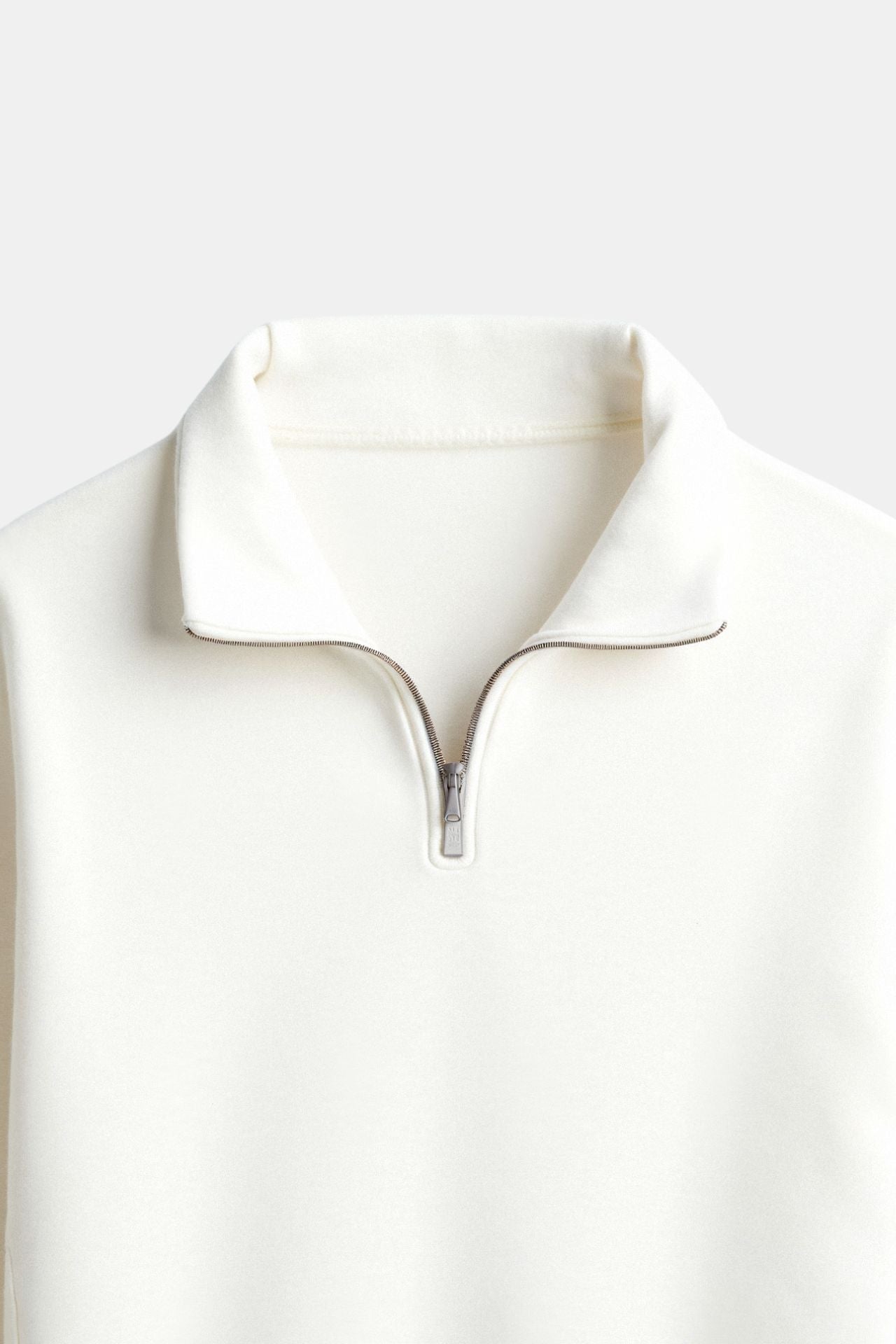 Casual Quater Zip Hoodie