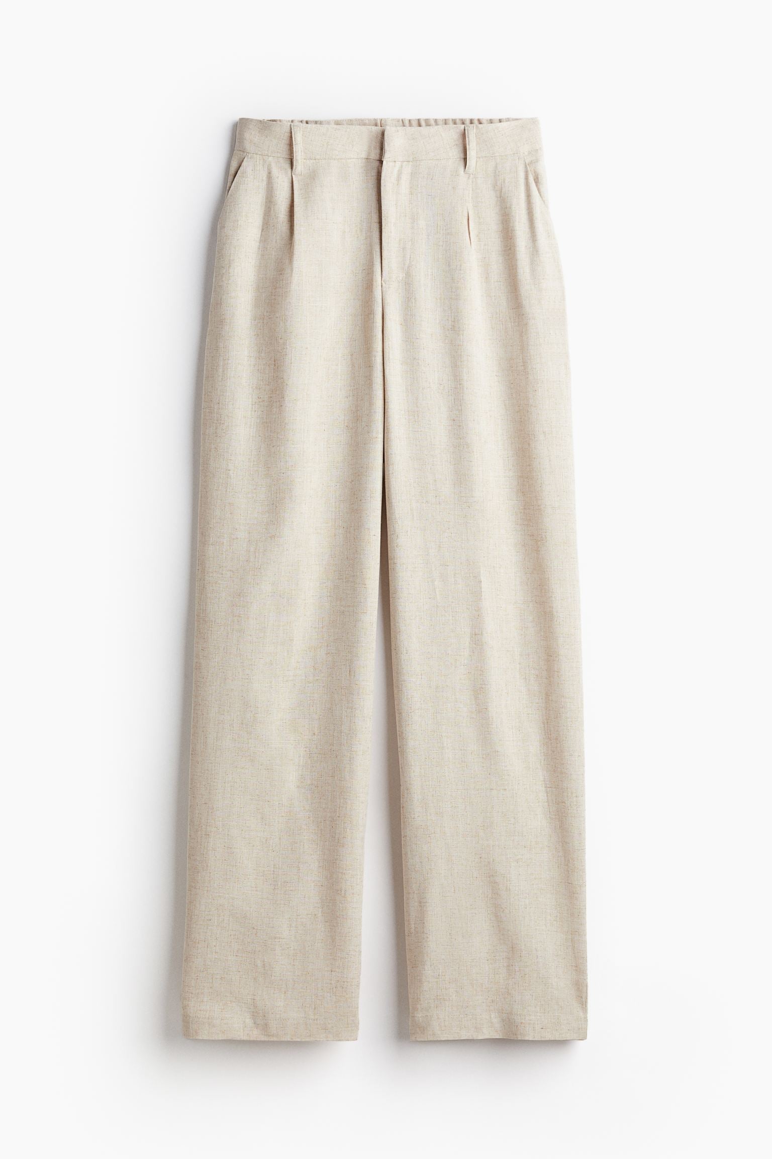 Elegant Linen Chino Stripe Pants