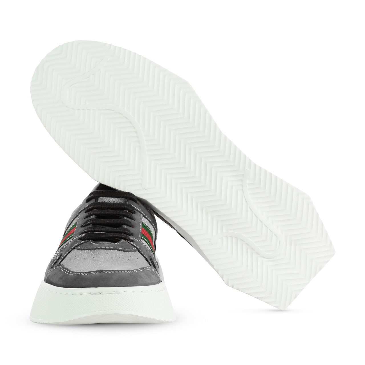 Tênis Ascot em Couro de Carneiro