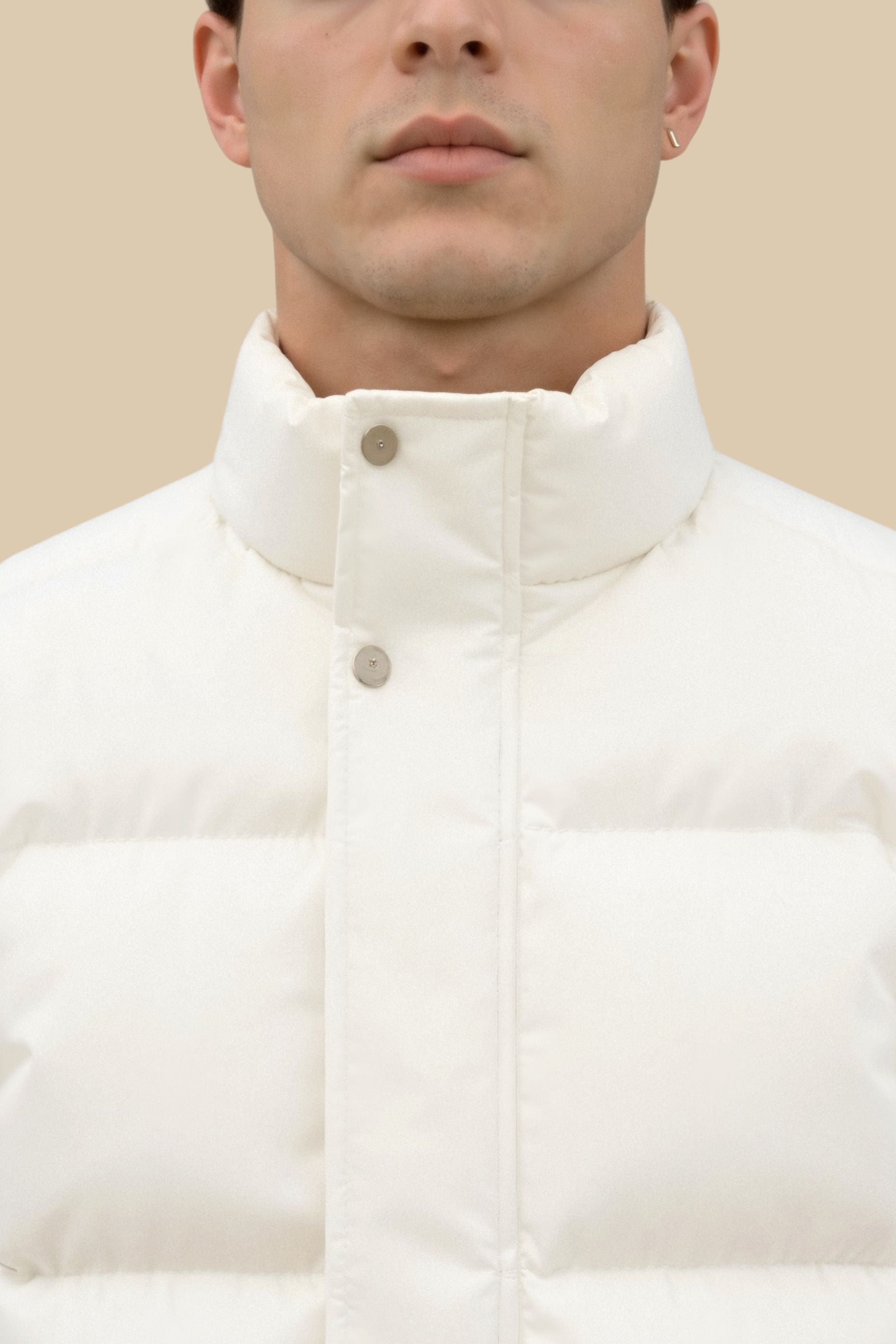 Quiet Luxury Solid High Neck Sleeveless Gilet Vest