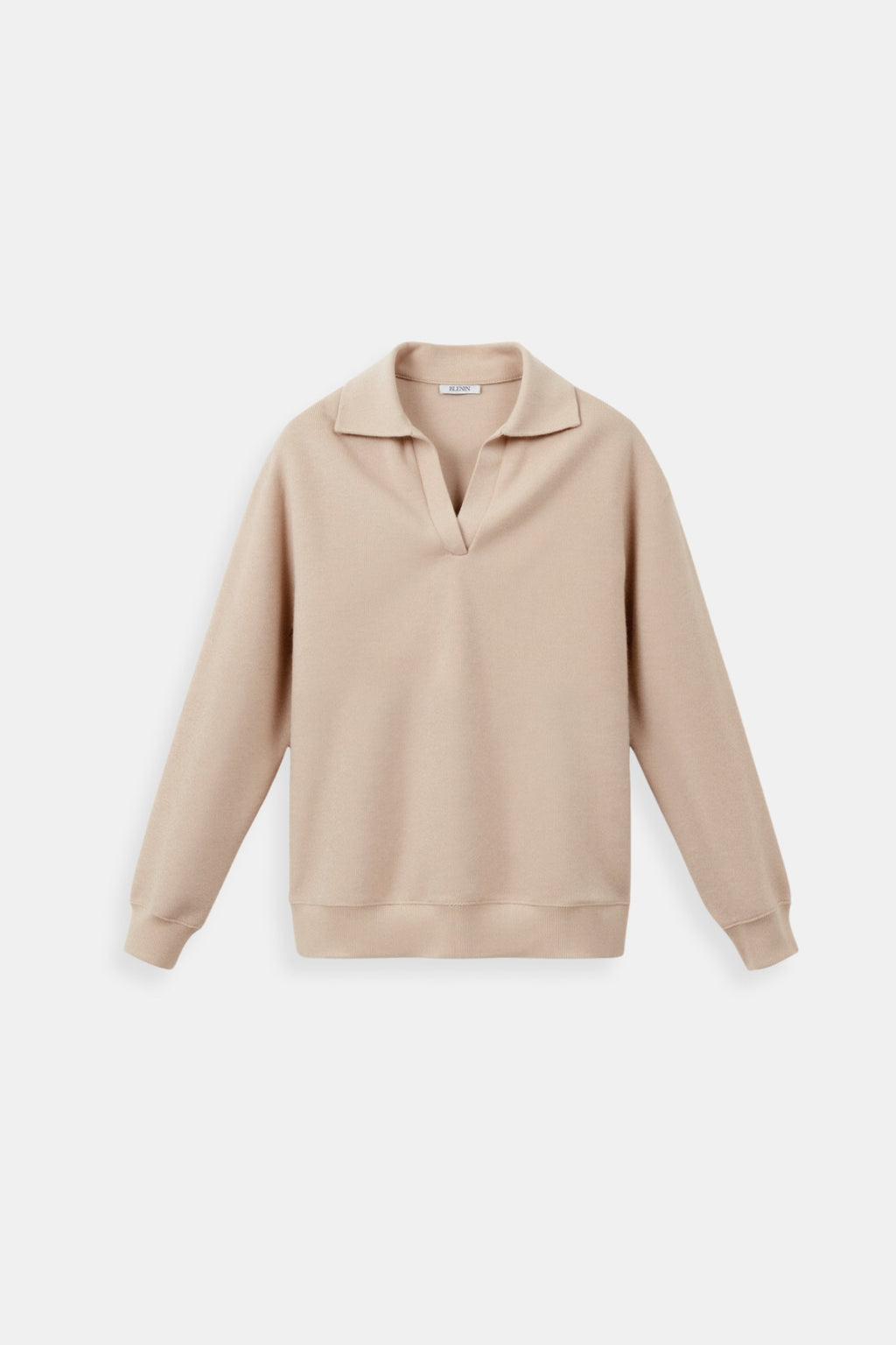 Casual Long Sleeve Pullover Polo Sweater