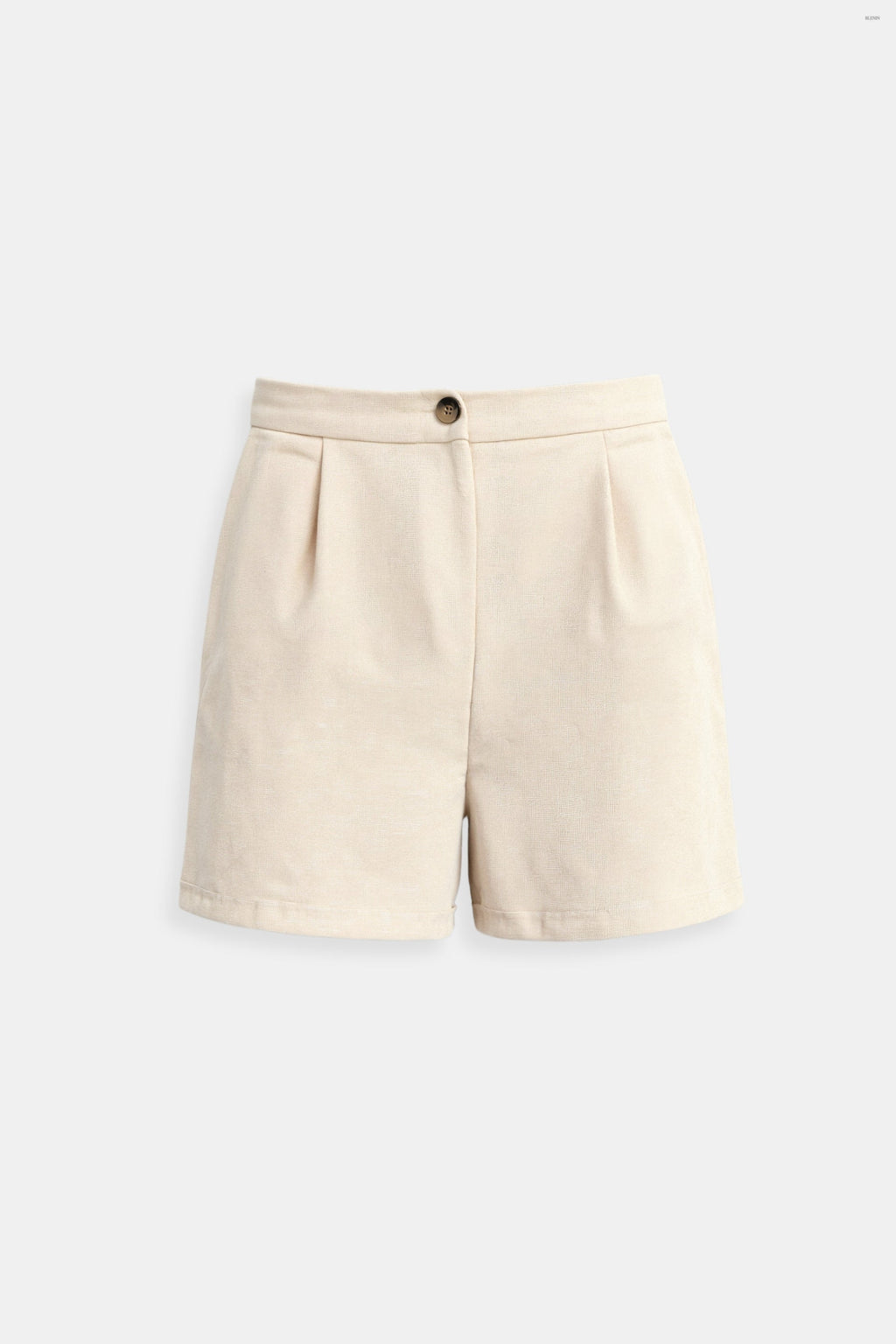 Elegant Button Front Pocket Design Shorts