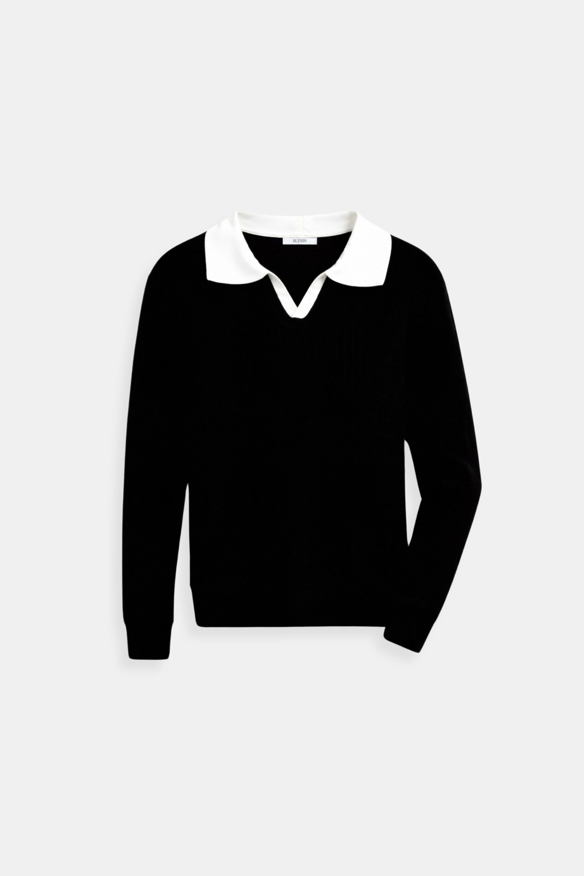 Women's Fashionable Lapel Fresh And Elegant Knitted Polo T-Shirt