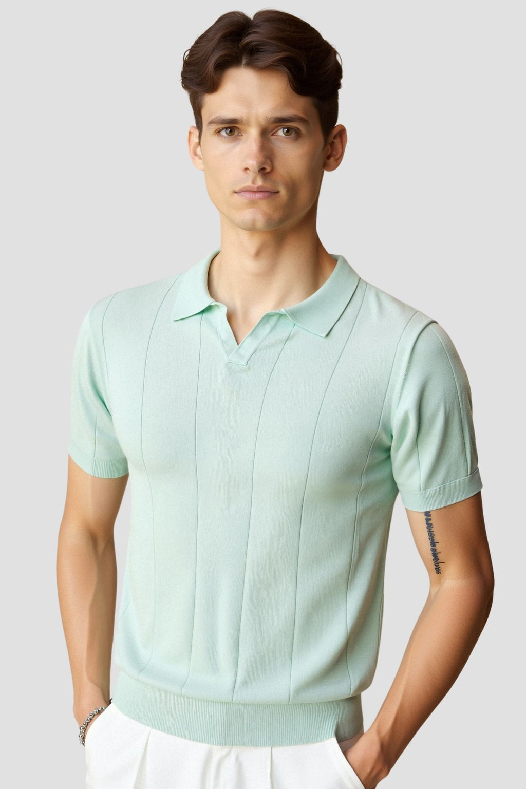 Linear Polo T-Shirt