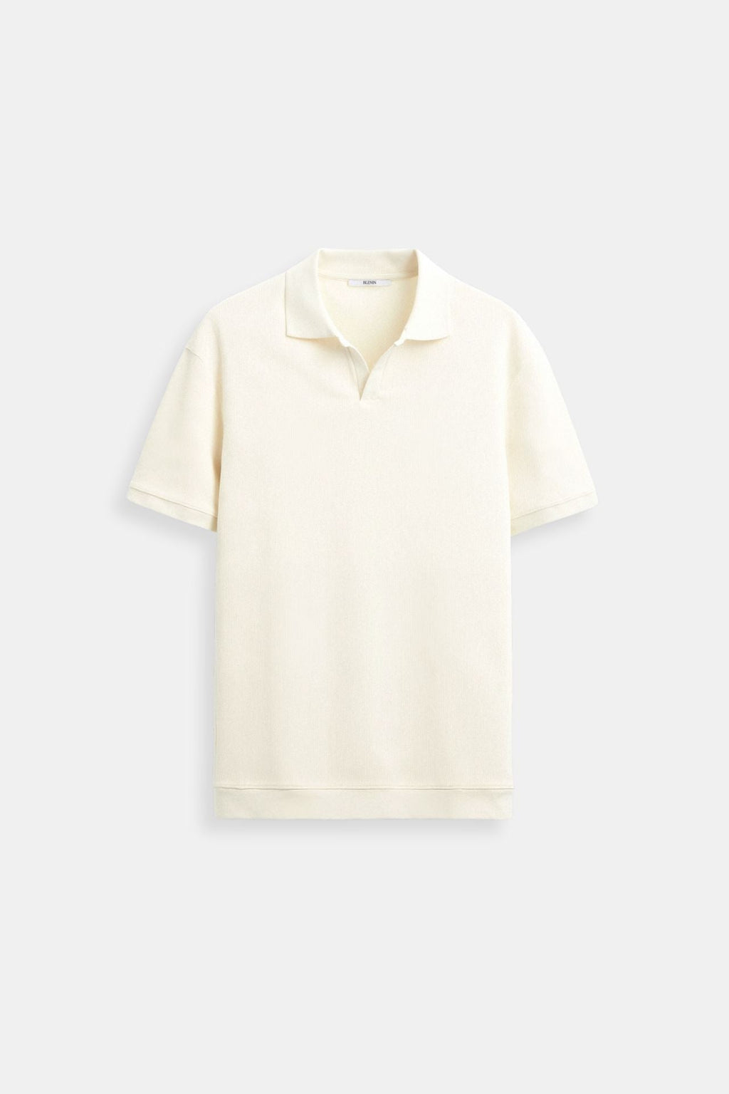 Woolen Structure Polo T-Shirt