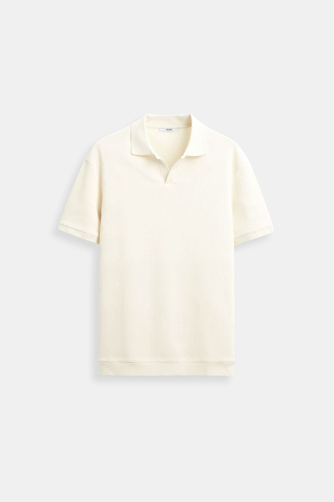 Woolen Structure Polo T-Shirt