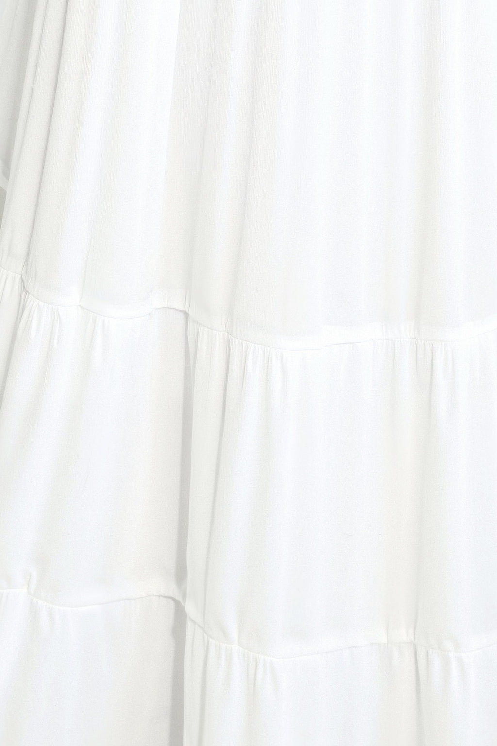 Solid Ruffle Hem Tie Skirt