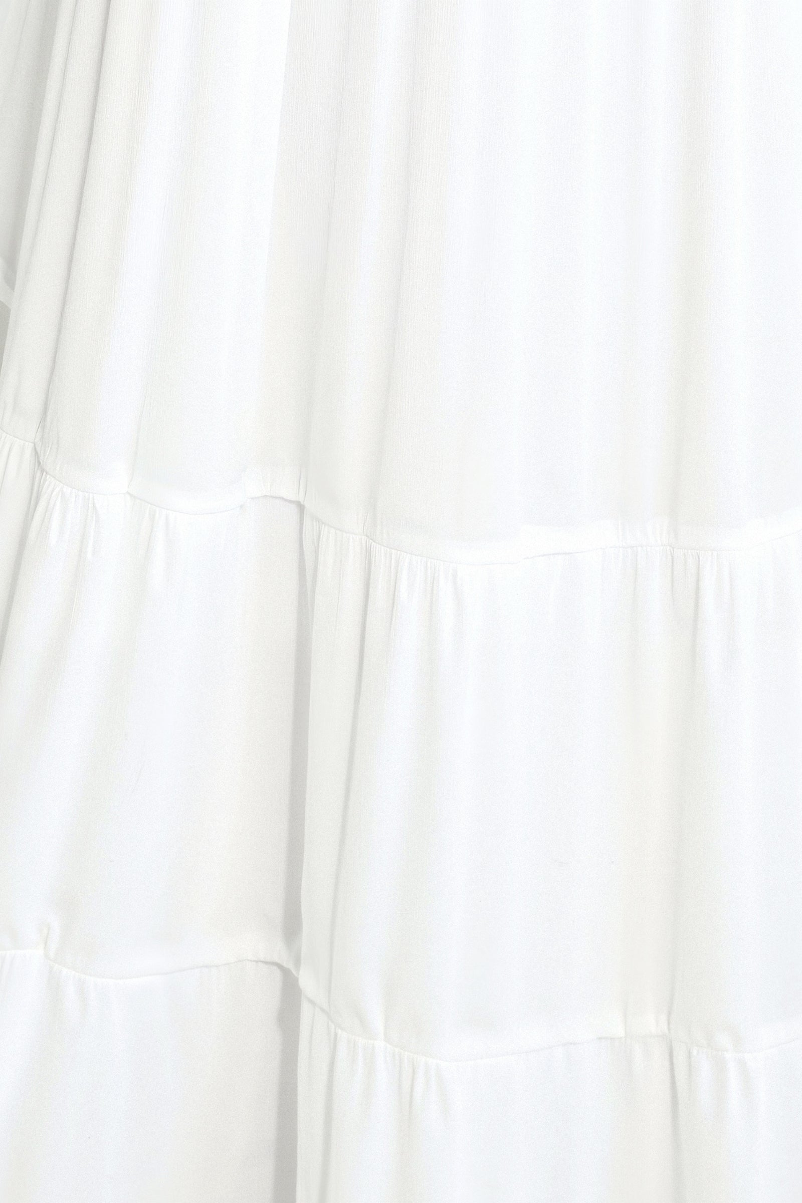 Solid Ruffle Hem Tie Skirt