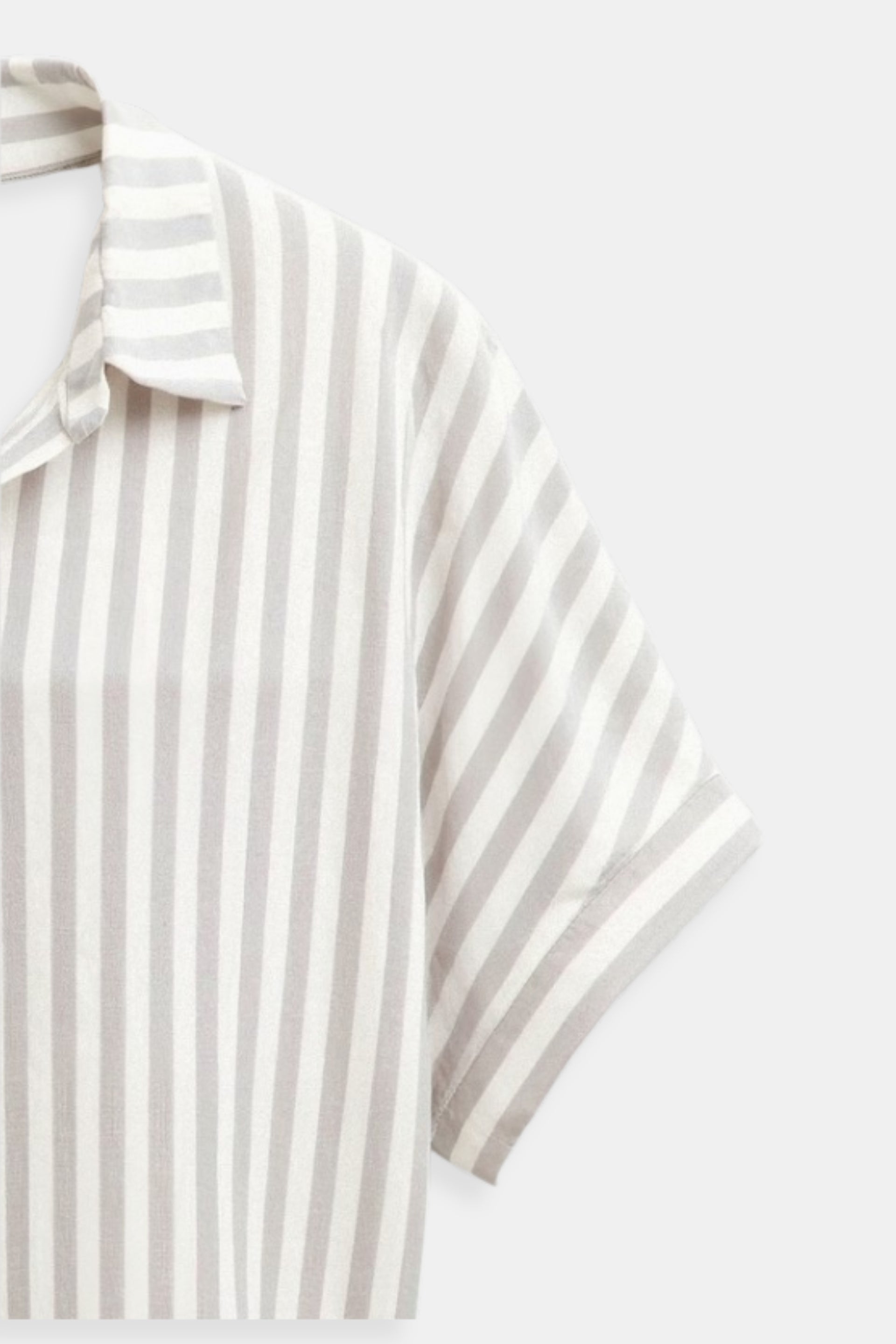 Casual Summer Elegant  Striped Button Front Shirt