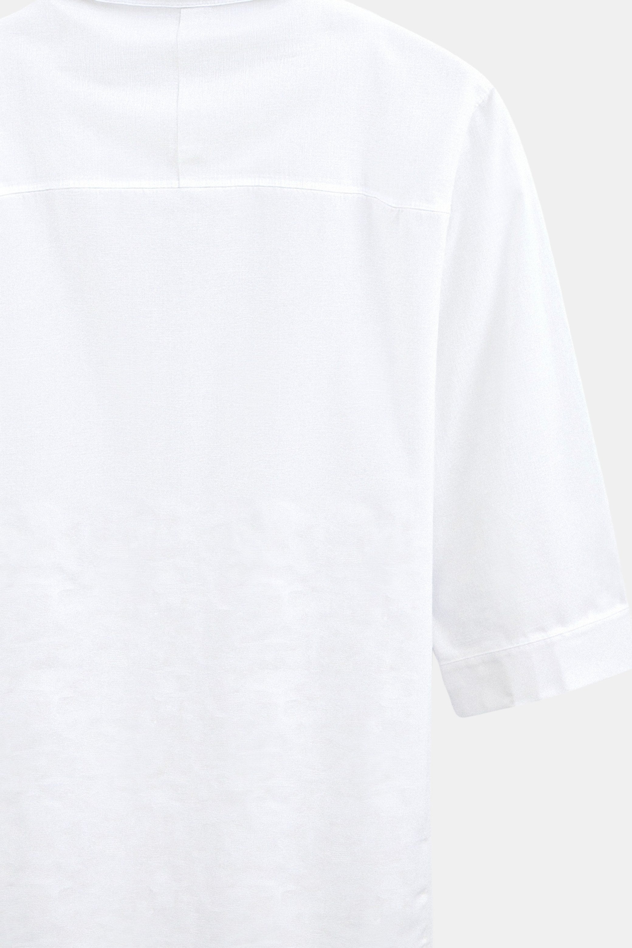 Short Sleeve Solid Button Front Shirt