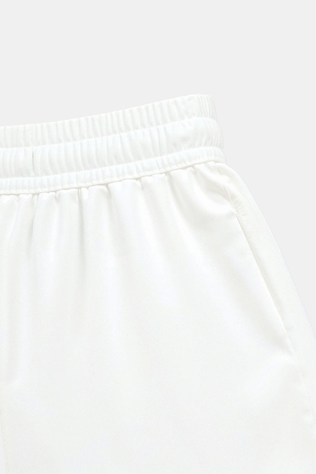 Elastic Waist Loose Drawstring Straight Leg Pants