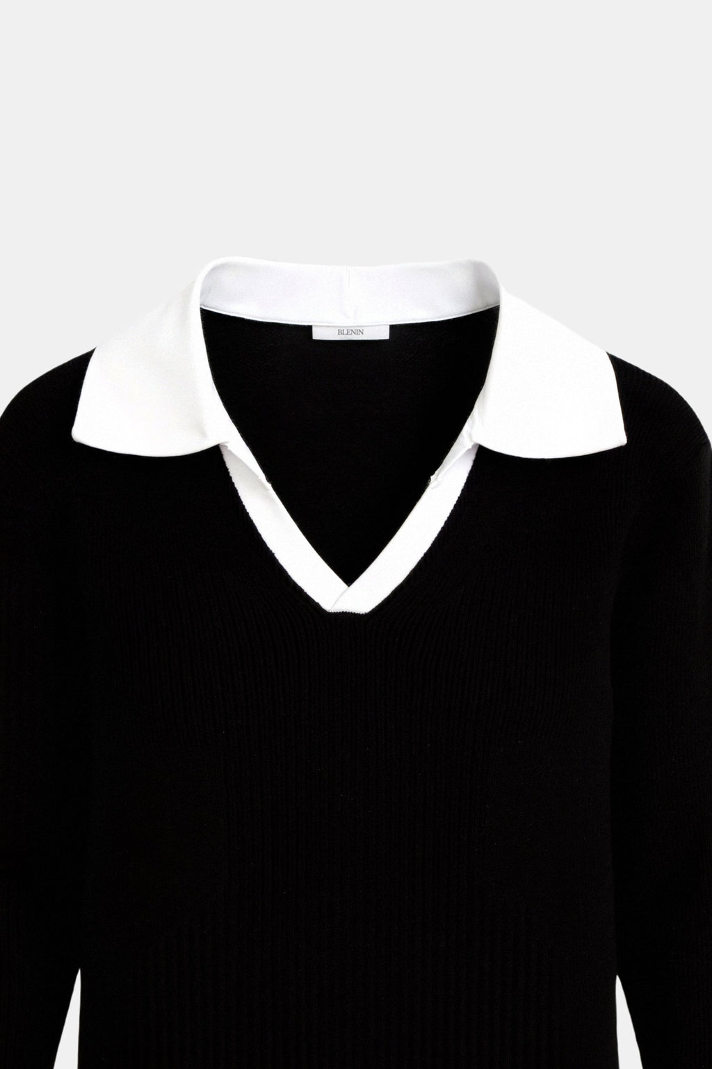 Women's Fashionable Lapel Fresh And Elegant Knitted Polo T-Shirt