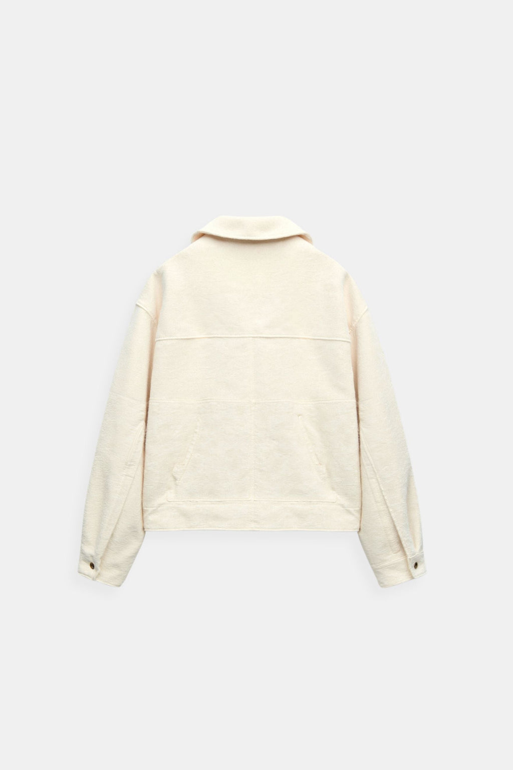 Buckle Pockets Polo Elegant Jacket