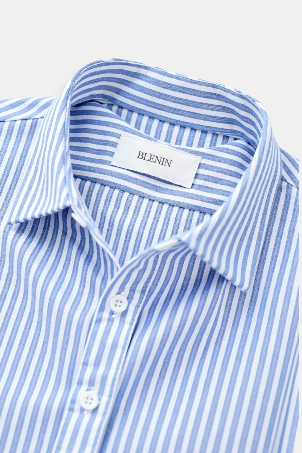 Cotton Striped Button Front Shirt