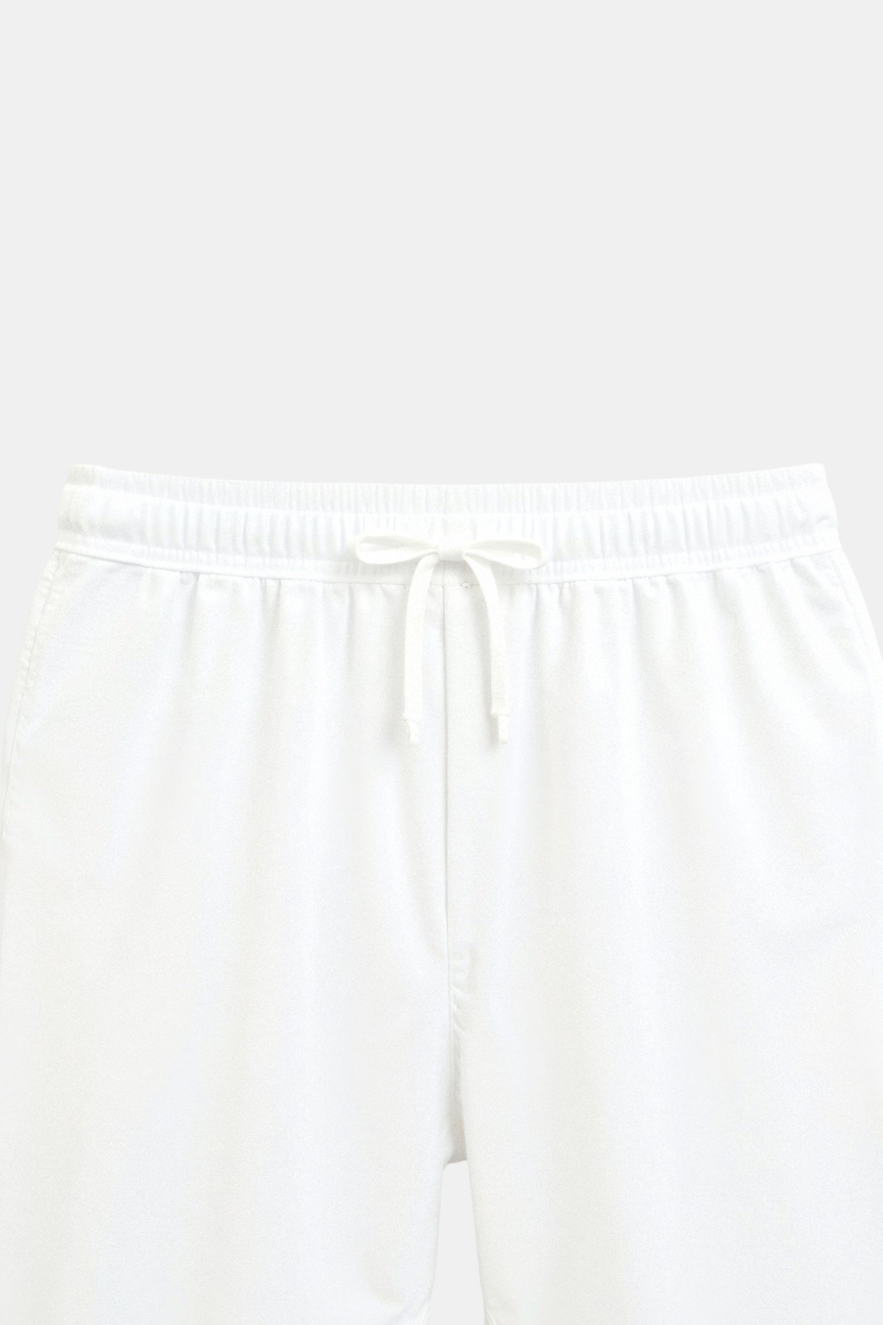 Elastic Waist Loose Drawstring Straight Leg Pants