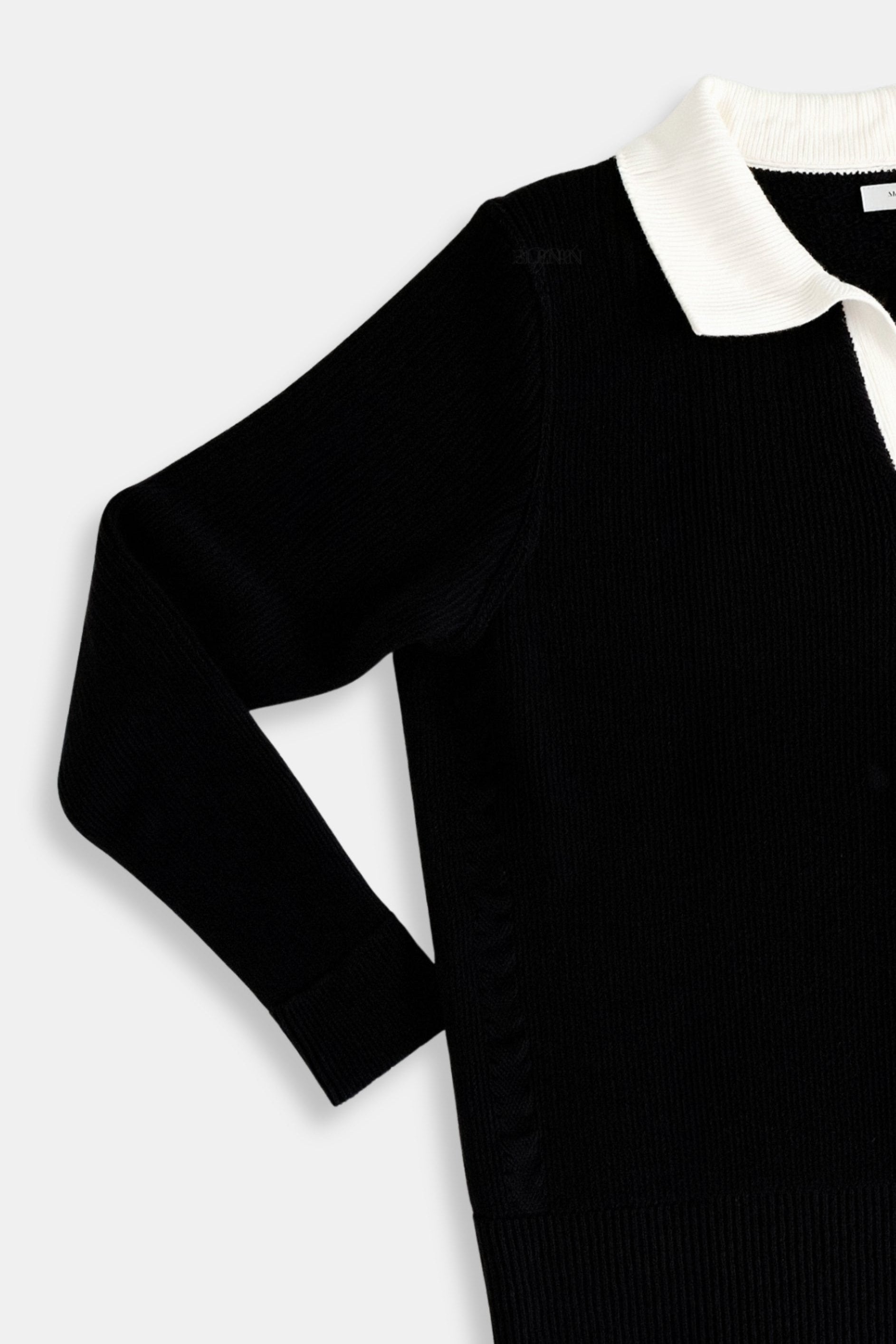 Women's Fashionable Lapel Fresh And Elegant Knitted Polo T-Shirt