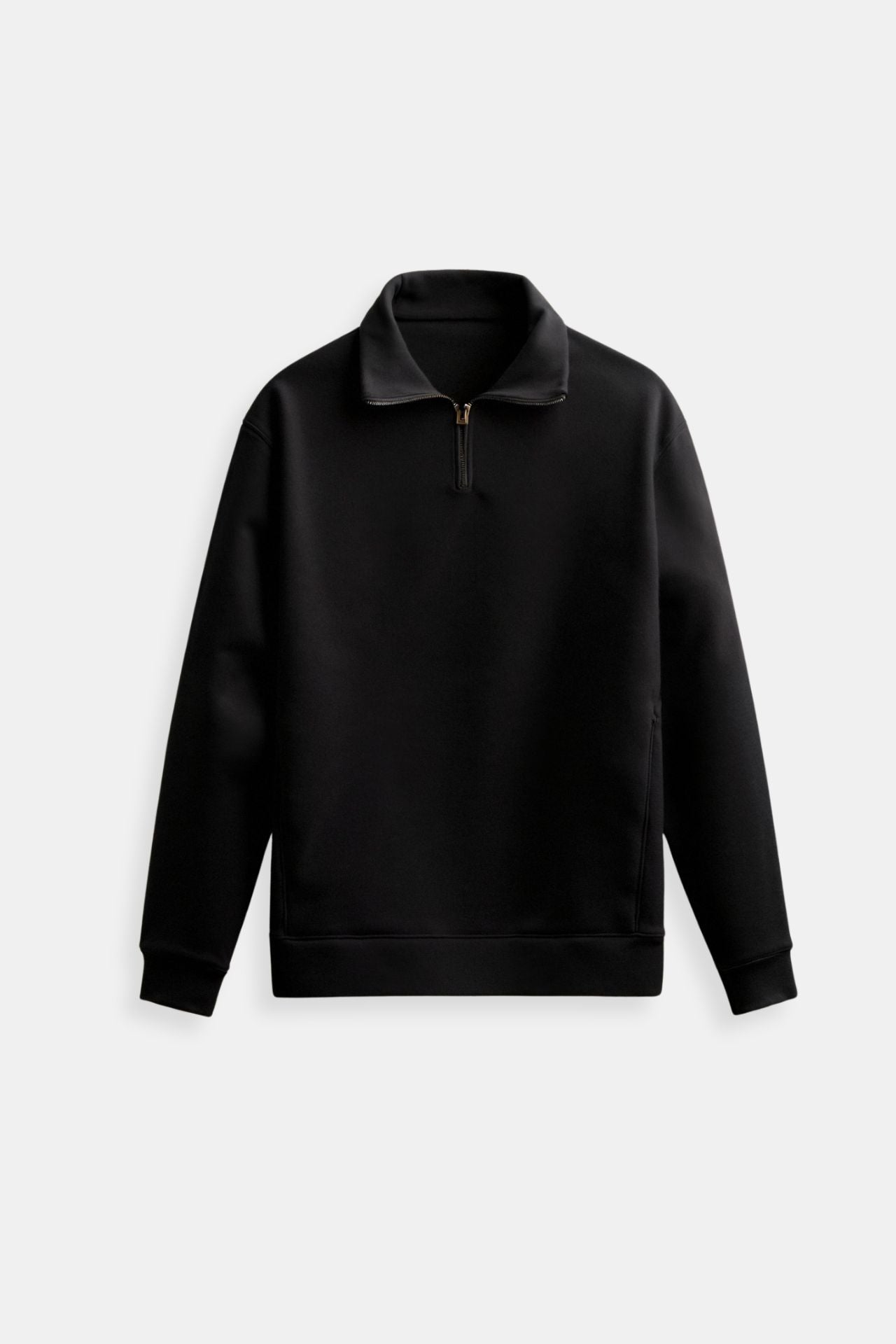 Casual Quater Zip Hoodie