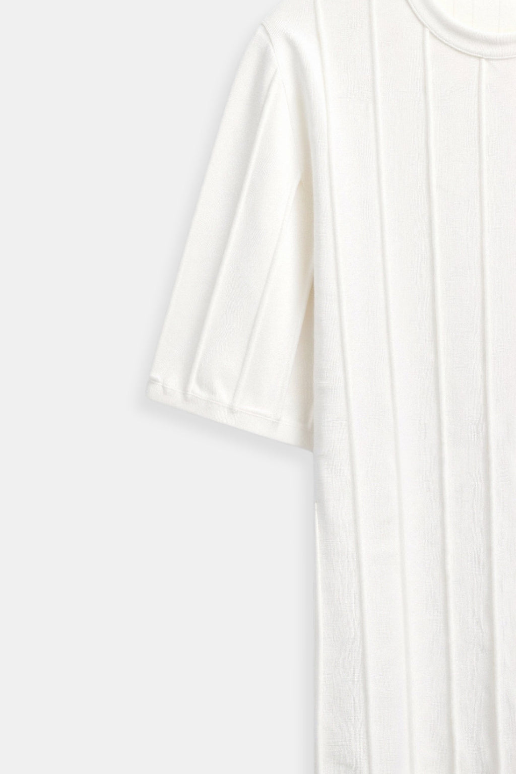 Classic Heavy O-Neck Striped T-Shirt