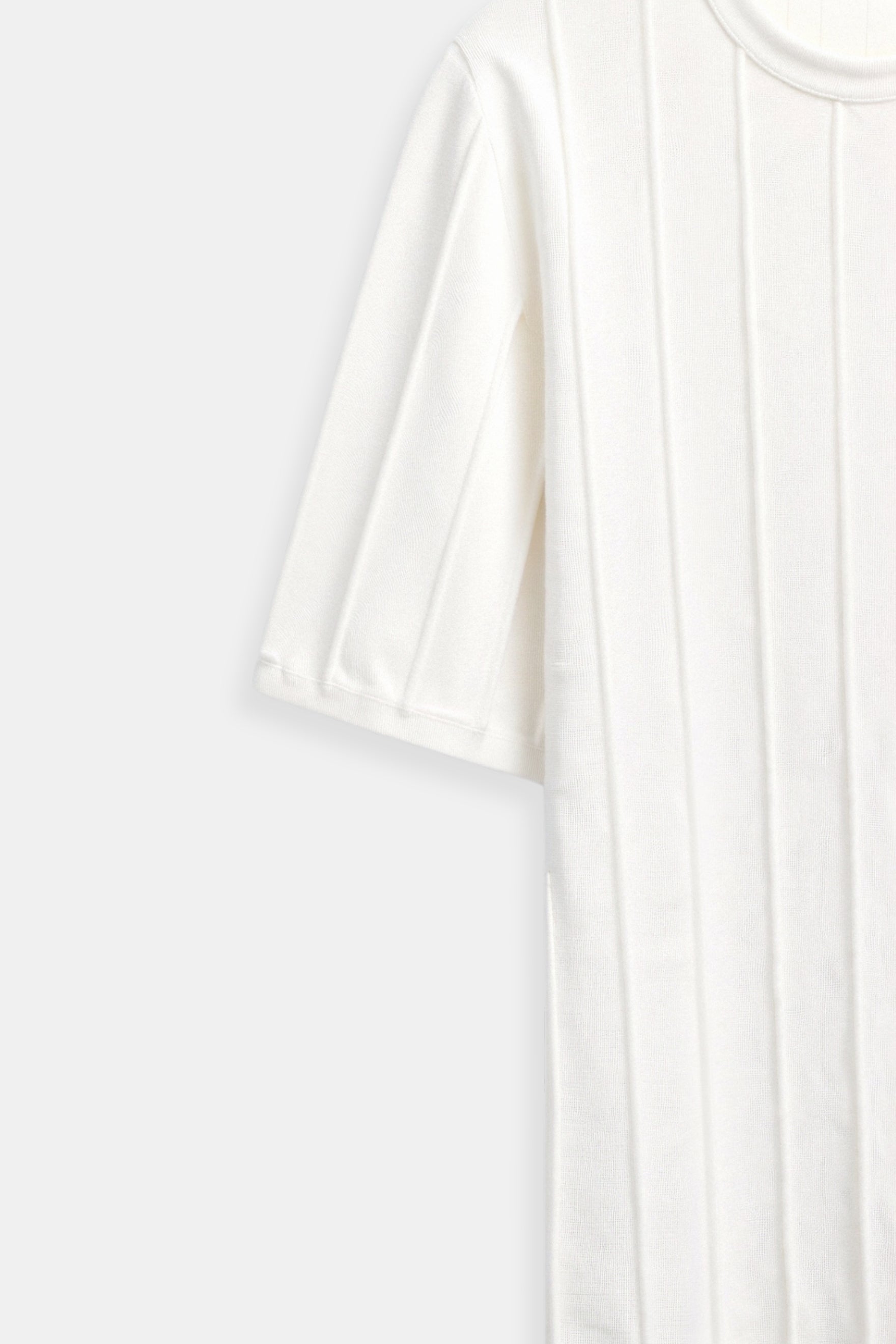 Classic Heavy O-Neck Striped T-Shirt