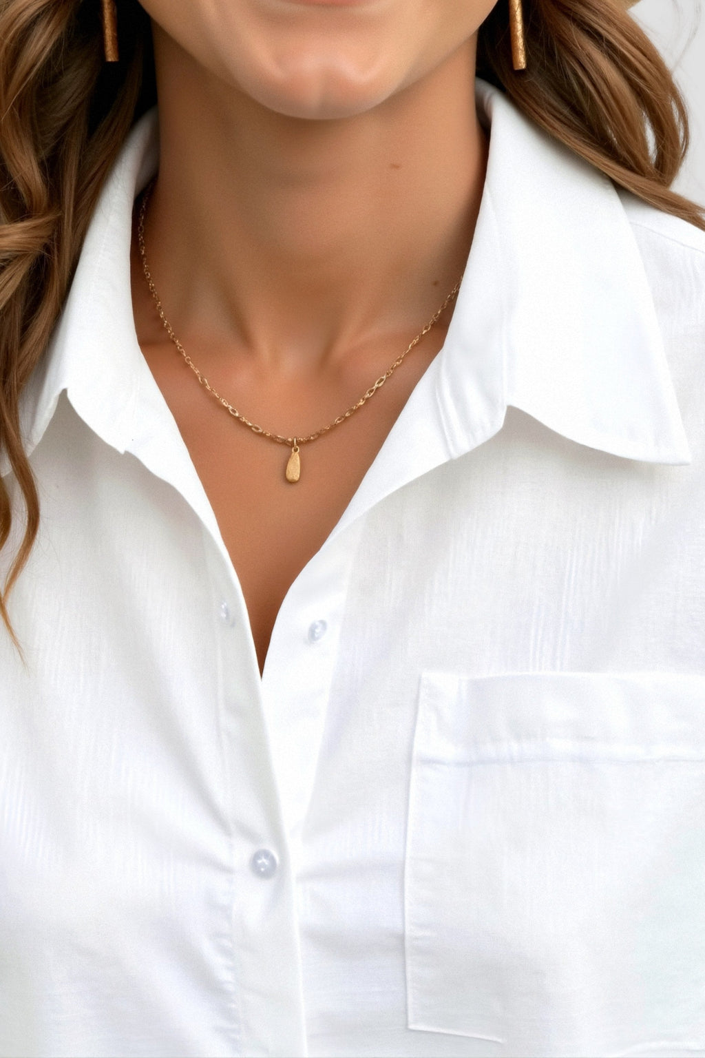 Short Sleeve Solid Button Front Shirt