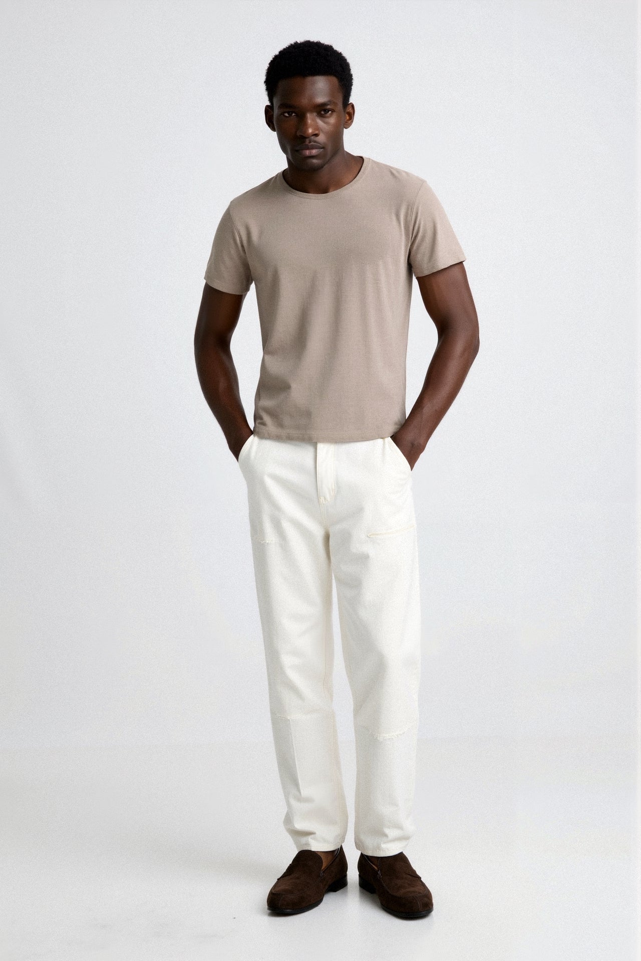 Men's Suede Leather Non-slip Loafer Shoes