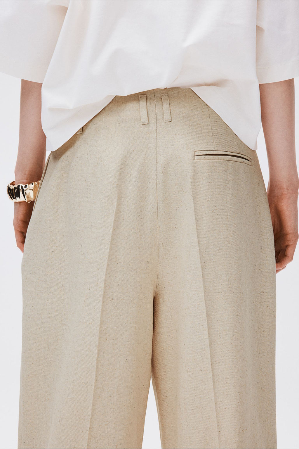 Elegant Back Drop Pants