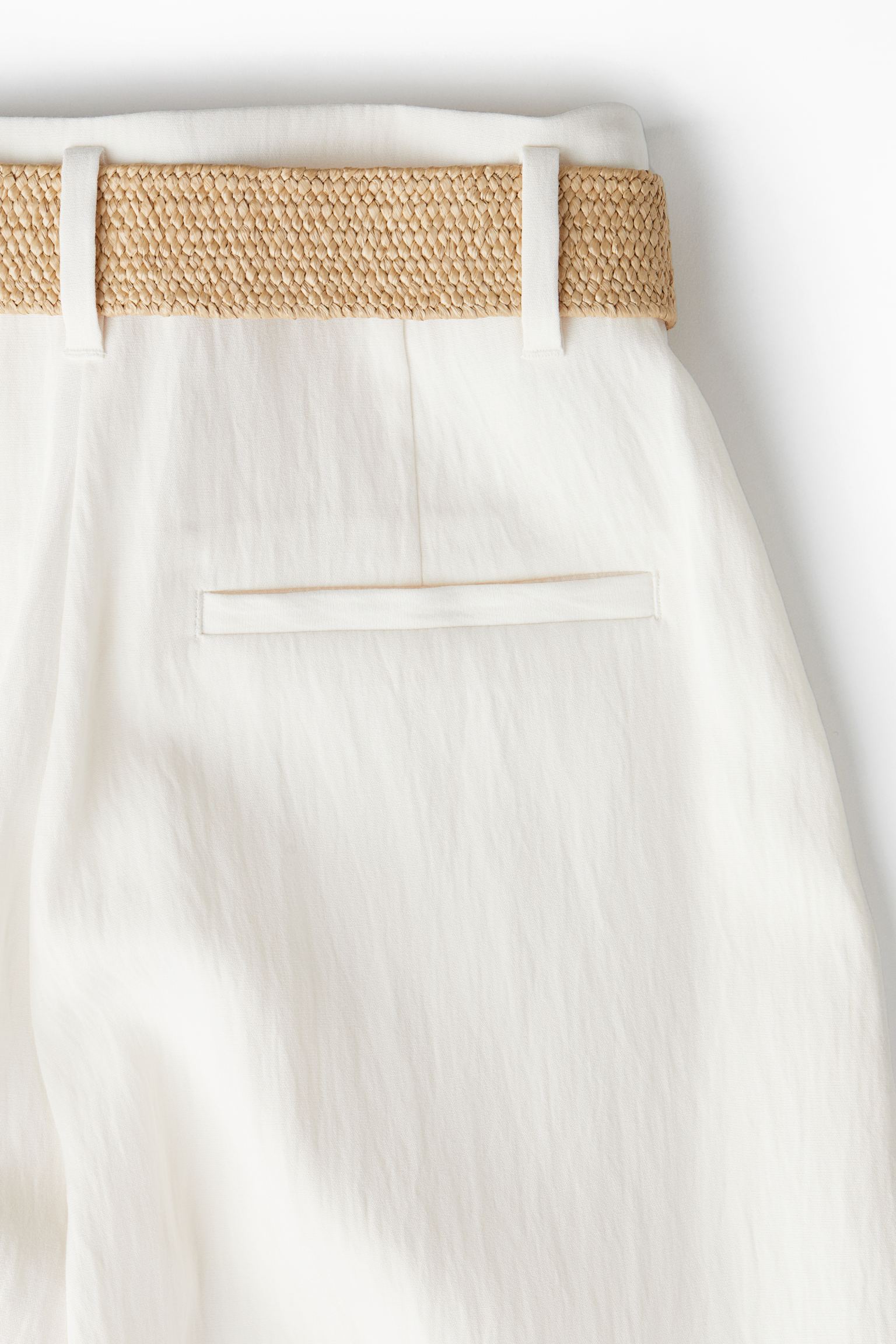 Oversized Pants with Belt