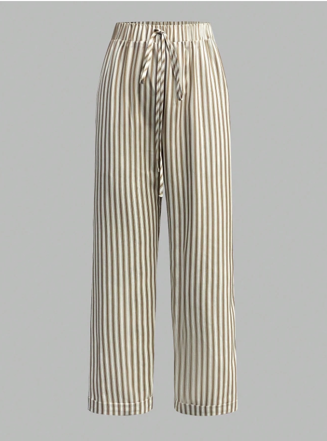 Women's Striped  Casual Pants