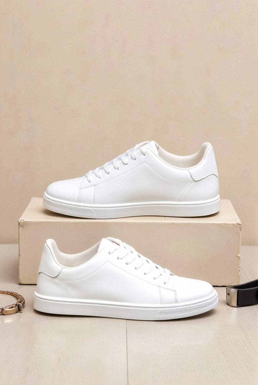 Classic Solid Color Elegant Sneaker Shoes