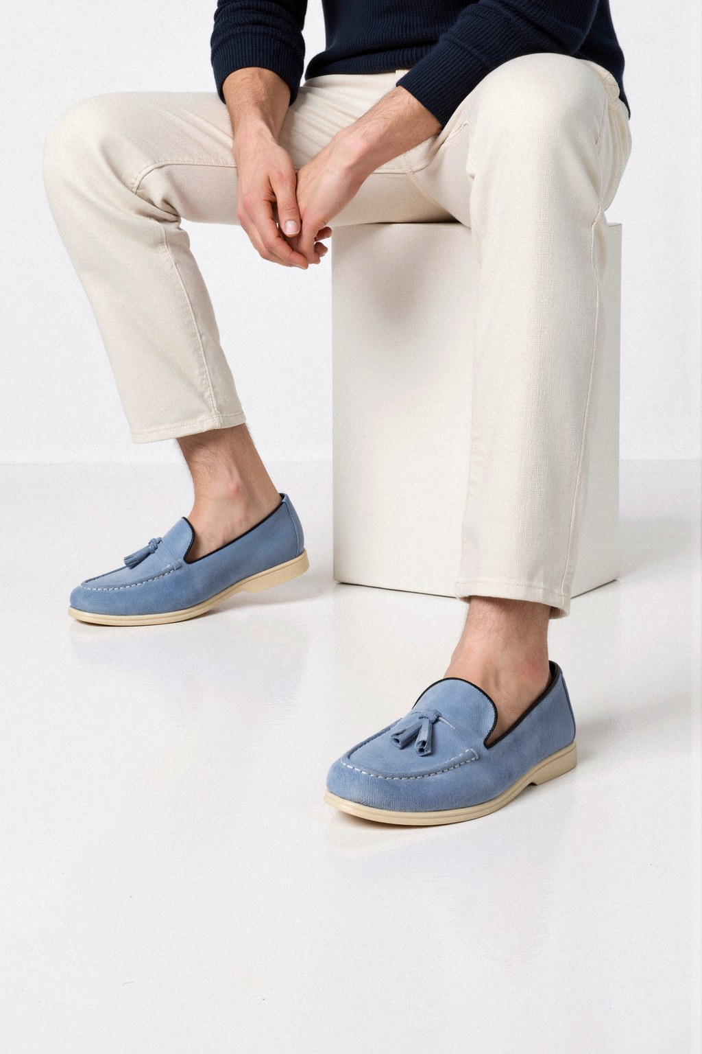 Breathable Casual Velvet Upper Loafers
