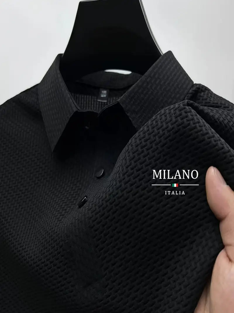 Textured Polo Shirt Milano