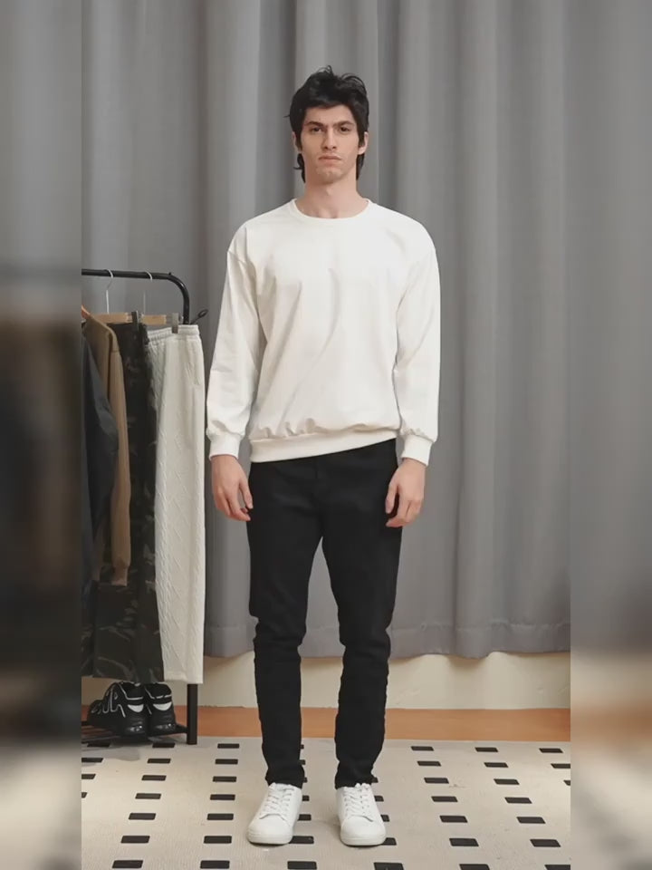 Structured Sweater Jacquard