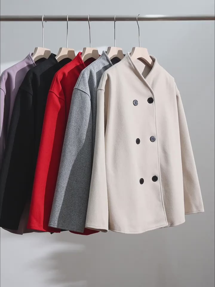 Oversized Button-Down Jacket