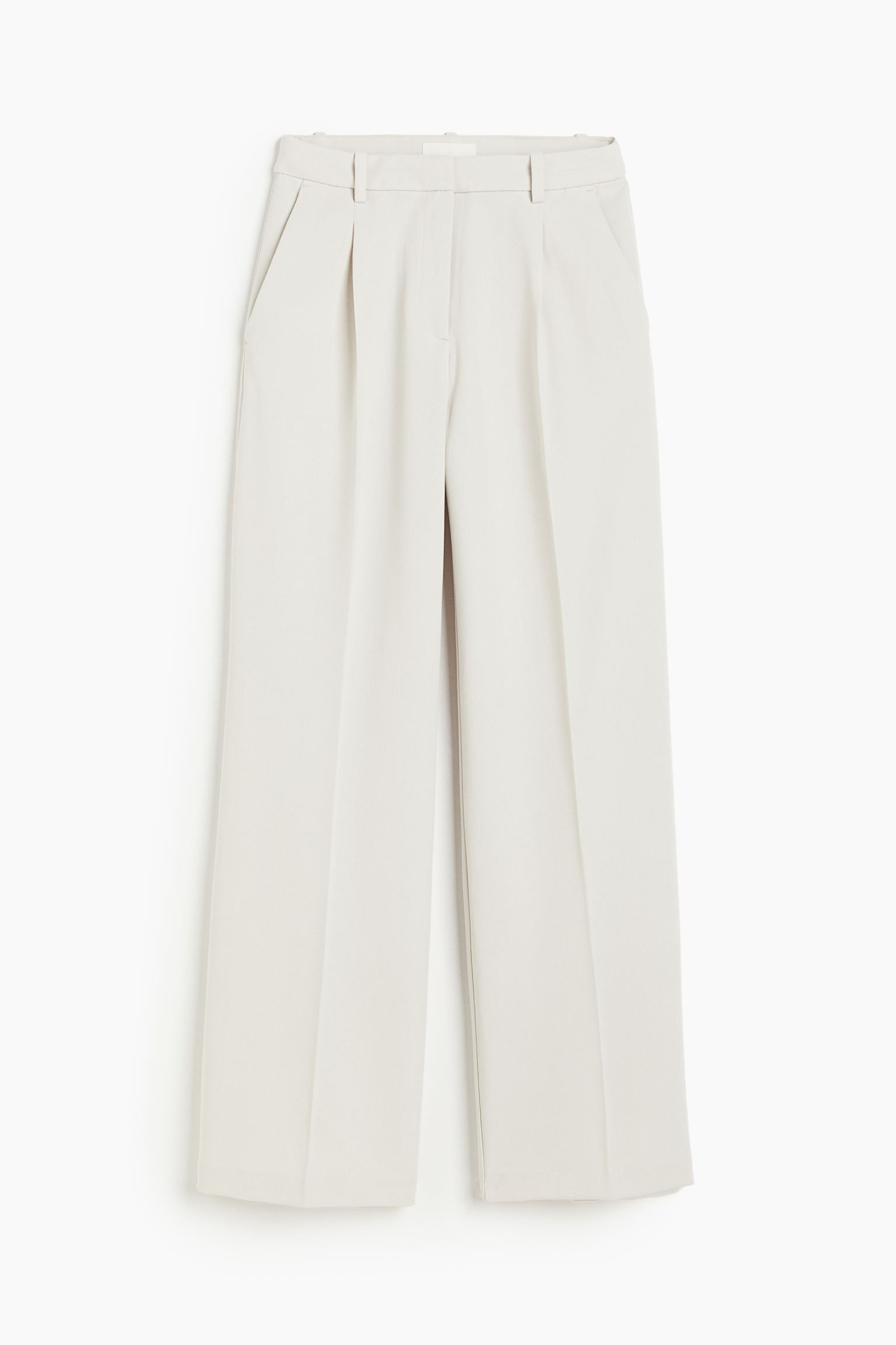 Wide Leg Classic Chino Pants